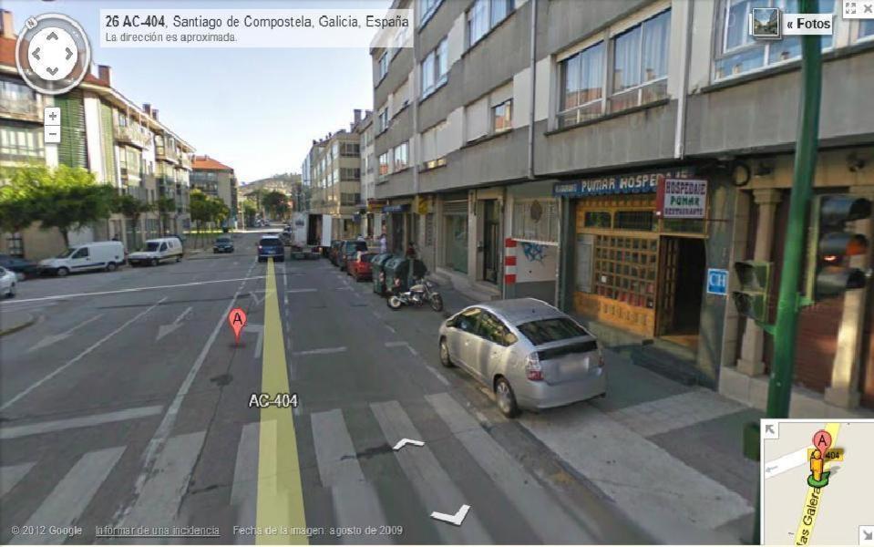 Hostal Pumar Santiago de Compostela Eksteriør bilde