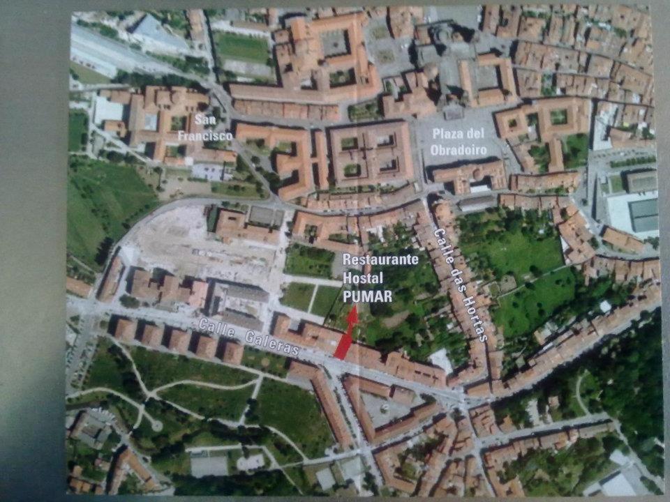 Hostal Pumar Santiago de Compostela Eksteriør bilde